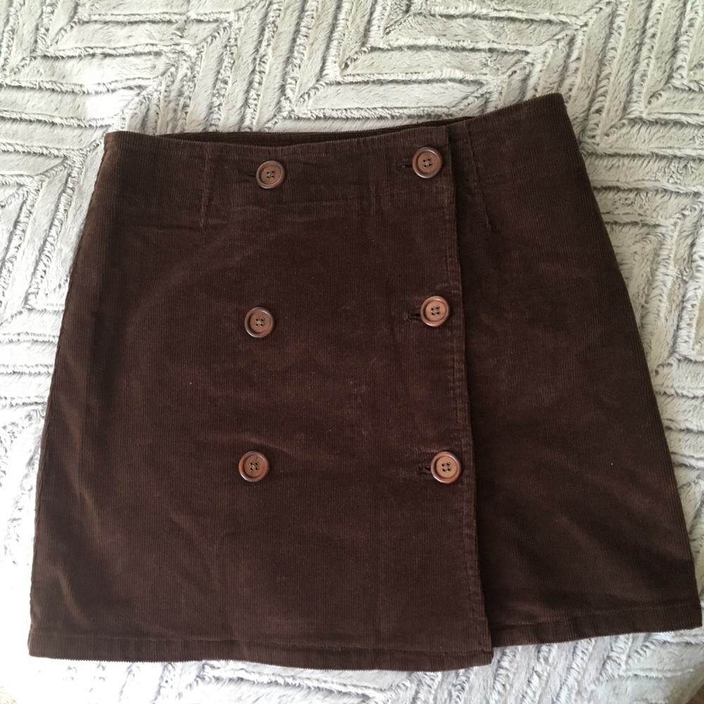 Vineyard Vines Brown Corduroy Mini Skirt 4